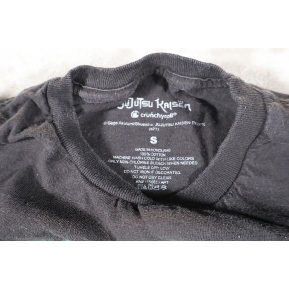 Jujutsu Kaisen Shirt Mens Small Black Crunchyroll Anime Manga Graphic Tee Cotton - Picture 4 of 7